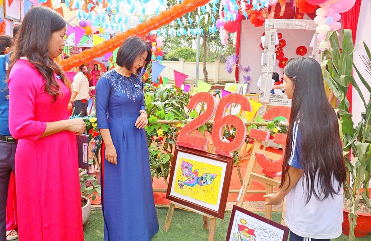 Trường THCS Kim Sơn tổ chức Hội trại “Tiến bước lên Đoàn”- Ảnh 8.