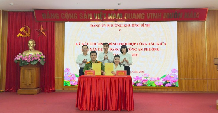 Khương Đình: Phát động 2 Cuộc thi và ký kết các Chương trình phối hợp công tác năm 2026- Ảnh 3.