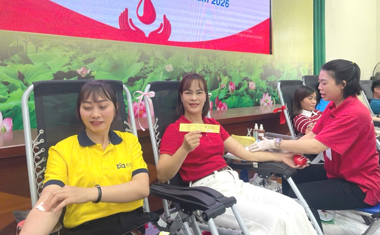ỨNG HOÀ TIẾP NHẬN HƠN 300 ĐƠN VỊ MÁU TẠI “LỄ HỘI XUÂN HỒNG” ĐỢT 1 NĂM 2026.- Ảnh 6.