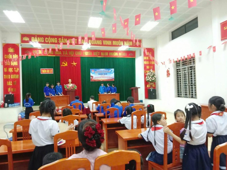 Liên chi đoàn thôn Úc Lý – Bạch Nao sôi nổi tổ chức sinh hoạt tháng Thanh niên- Ảnh 2.