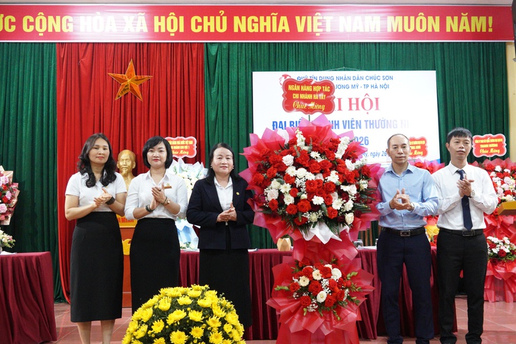 Quỹ Tín dụng Nhân dân Chúc Sơn tổ chức Đại hội đại biểu thành viên thường niên năm 2026- Ảnh 4.