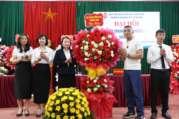 Quỹ Tín dụng Nhân dân Chúc Sơn tổ chức Đại hội đại biểu thành viên thường niên năm 2026- Ảnh 7.