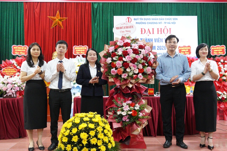 Quỹ Tín dụng Nhân dân Chúc Sơn tổ chức Đại hội đại biểu thành viên thường niên năm 2026- Ảnh 5.
