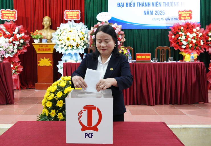 Quỹ Tín dụng Nhân dân Chúc Sơn tổ chức Đại hội đại biểu thành viên thường niên năm 2026- Ảnh 12.