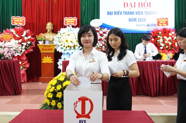 Quỹ Tín dụng Nhân dân Chúc Sơn tổ chức Đại hội đại biểu thành viên thường niên năm 2026- Ảnh 13.