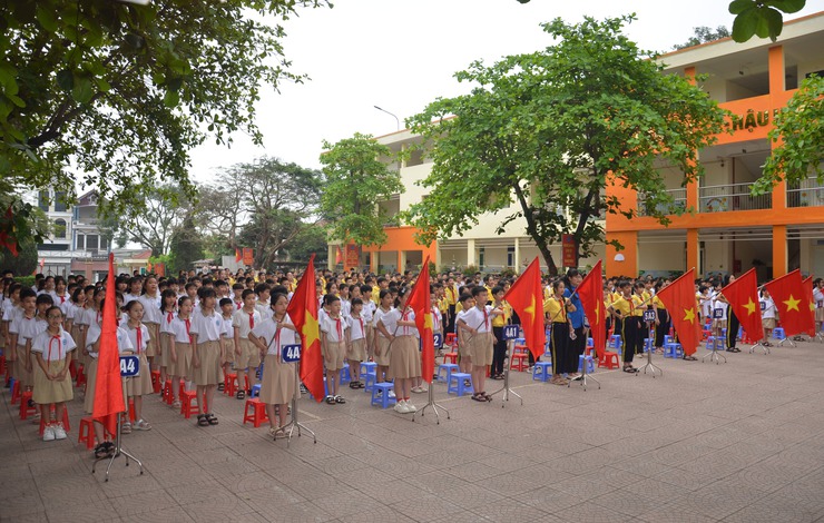Trường Tiểu học Xuân Khanh tổ chức ngày hội Thiếu nhi vui khỏe – Cùng tiến bước lên Đoàn năm học 2025-2026- Ảnh 1.