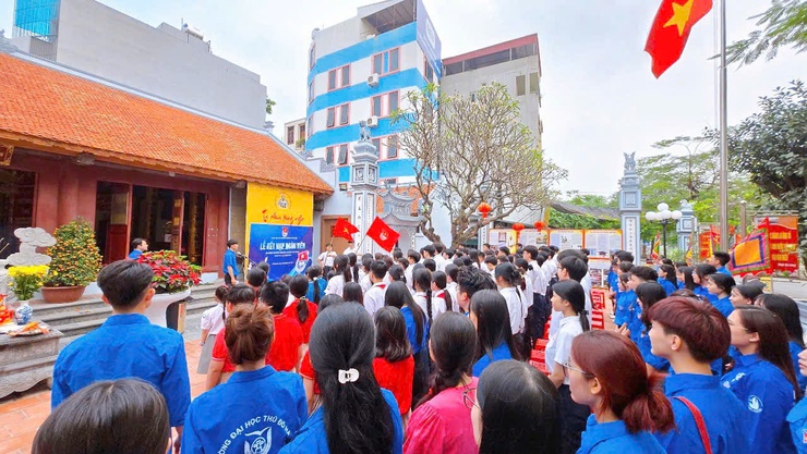 Đoàn phường Thanh Liệt: Kết nạp 95 đoàn viên mới- Ảnh 3.