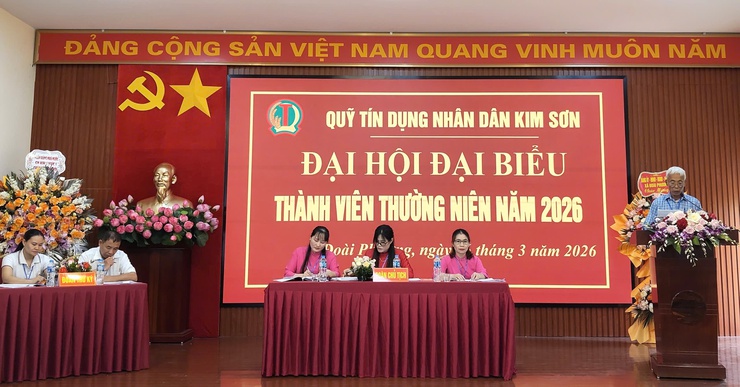 Đại hội đại biểu thành viên thường niên QTDND Kim Sơn năm 2026- Ảnh 2.
