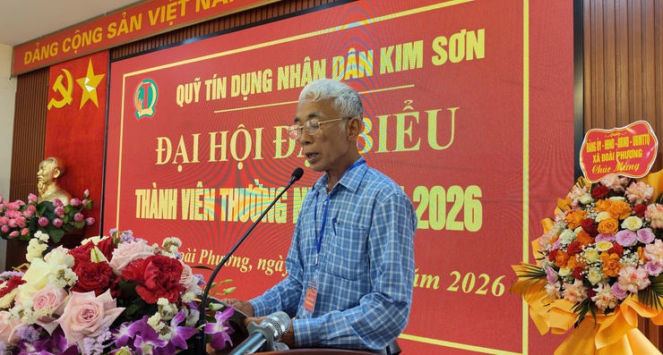 Đại hội đại biểu thành viên thường niên QTDND Kim Sơn năm 2026- Ảnh 3.