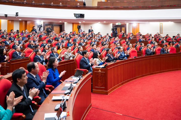 BẾ MẠC TRỌNG THỂ HỘI NGHỊ LẦN THỨ HAI, BAN CHẤP HÀNH TRUNG ƯƠNG ĐẢNG KHÓA XIV- Ảnh 3.