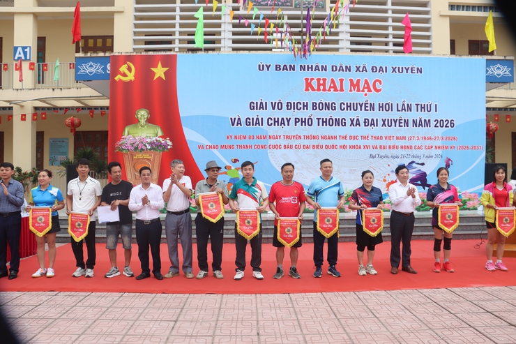  Xã Đại Xuyên sôi nổi chào mừng 80 năm ngày thể thao Việt Nam (27/3/1946 – 27/3/2026)- Ảnh 1.