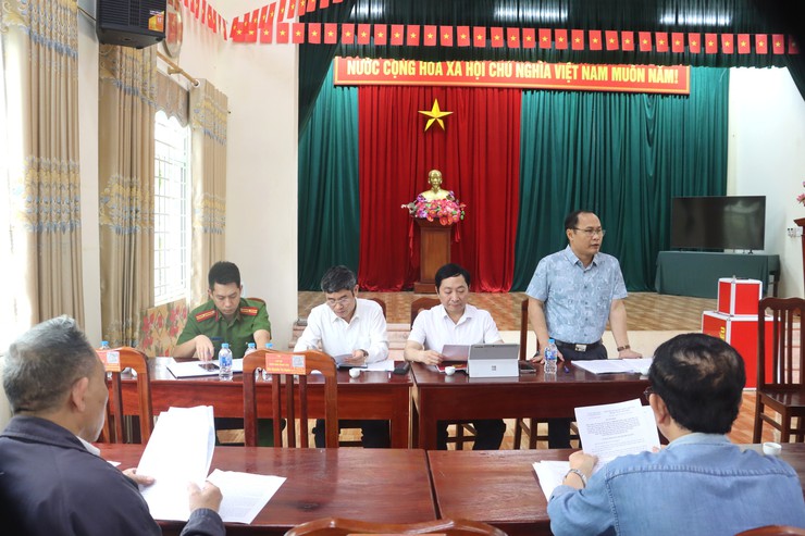 Hội nghị tuyên truyền, vận động giải phóng mặt bằng dự án nâng cấp tuyến đường  tỉnh lộ 428- Ảnh 2.