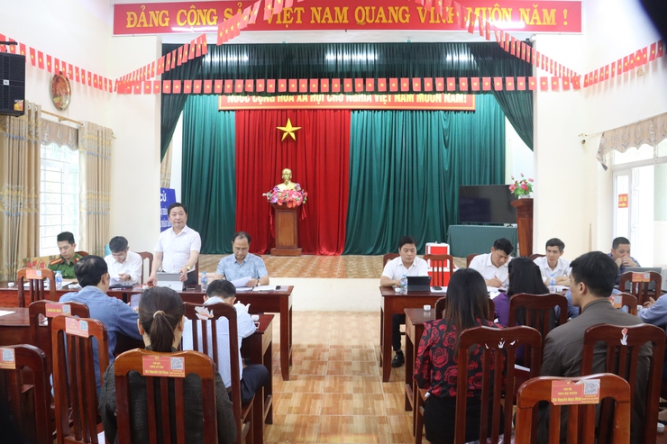 Hội nghị tuyên truyền, vận động giải phóng mặt bằng dự án nâng cấp tuyến đường  tỉnh lộ 428- Ảnh 1.