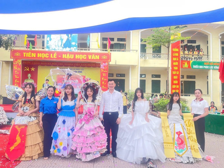 Trường THCS Xuân Đình: Rộn ràng Ngày hội "Thiếu nhi vui khỏe - Tiến bước lên Đoàn"- Ảnh 9.