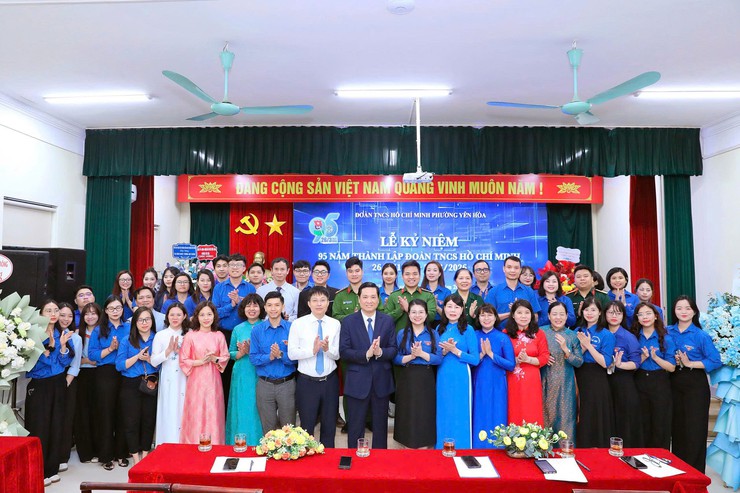 TUỔI TRẺ PHƯỜNG YÊN HÒA TỔ CHỨC LỄ KỶ NIỆM 95 NĂM NGÀY THÀNH LẬP ĐOÀN TNCS HỒ CHÍ MINH (26/3/1931 - 26/3/2026)- Ảnh 5.