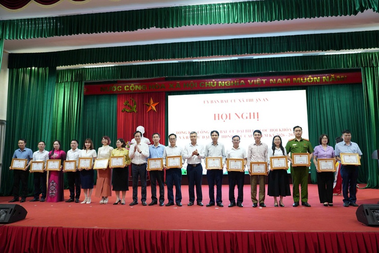 Xã Thuận An tổng kết công tác bầu cử đại biểu Quốc hội khóa XVI và đại biểu HĐND các cấp nhiệm kỳ 2026- 2031- Ảnh 10.