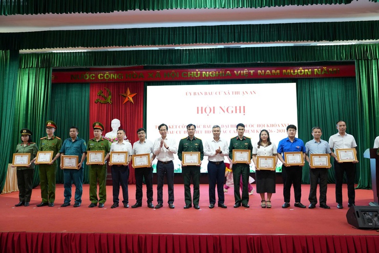 Xã Thuận An tổng kết công tác bầu cử đại biểu Quốc hội khóa XVI và đại biểu HĐND các cấp nhiệm kỳ 2026- 2031- Ảnh 12.