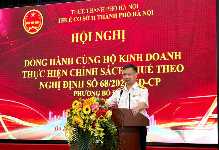  Tăng cường đồng hành, hỗ trợ hộ kinh doanh thực hiện chính sách thuế mới- Ảnh 1.