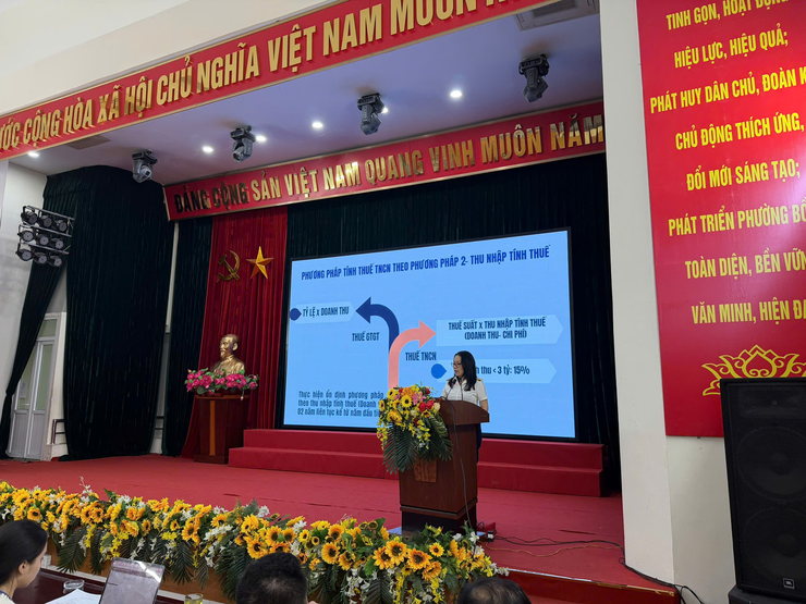  Tăng cường đồng hành, hỗ trợ hộ kinh doanh thực hiện chính sách thuế mới- Ảnh 2.