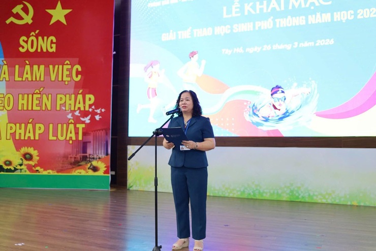 Phường Tây Hồ khai mạc Giải thể thao học sinh phổ thông năm học 2025 – 2026- Ảnh 3.