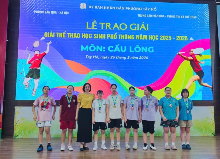 Phường Tây Hồ khai mạc Giải thể thao học sinh phổ thông năm học 2025 – 2026- Ảnh 7.