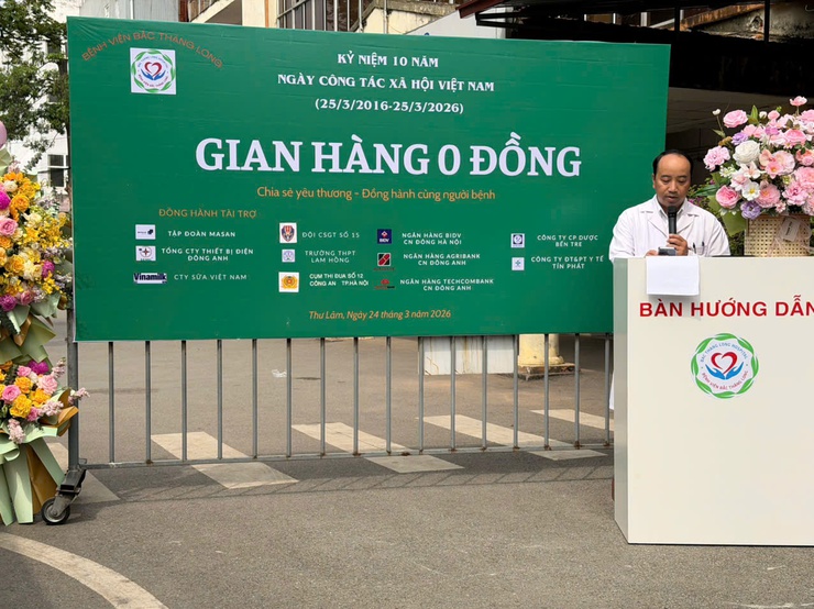 BỆNH VIỆN BẮC THĂNG LONG TỔ CHỨC “GIAN HÀNG 0 ĐỒNG” NHẰM CHIA SẺ YÊU THƯƠNG – ĐỒNG HÀNH CÙNG NGƯỜI BỆNH NHÂN KỶ NIỆM 10 NĂM NGÀY CÔNG TÁC XÃ HỘI VIỆT NAM- Ảnh 14.