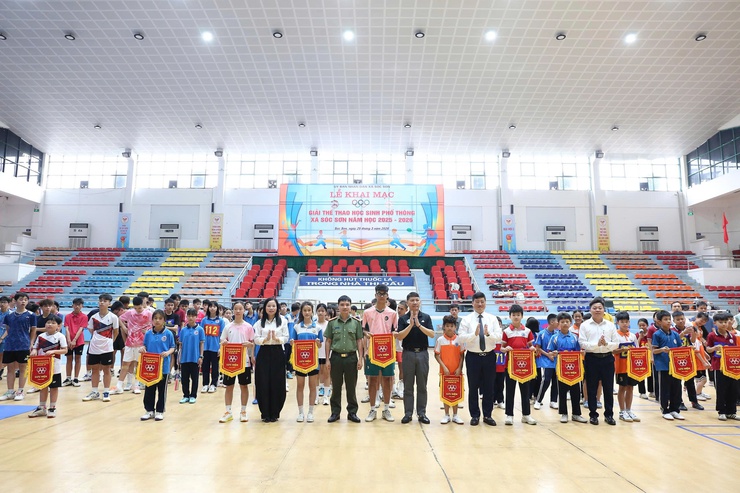 KHAI MẠC GIẢI THỂ THAO HỌC SINH PHỔ THÔNG XÃ SÓC SƠN NĂM HỌC 2025 – 2026- Ảnh 2.