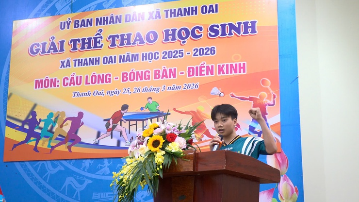 Khai mạc Giải thể thao học sinh xã Thanh Oai năm học 2025 – 2026- Ảnh 7.