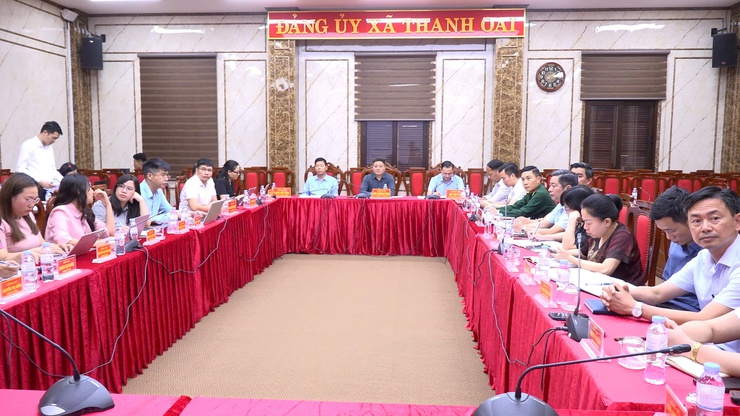 Hội nghị lần thứ 5 Ban chấp hành Đảng bộ xã Thanh Oai nhiệm kỳ 2025-2030- Ảnh 1.