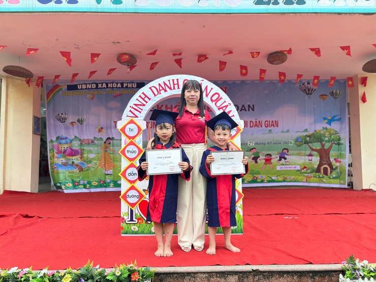 Trường Mầm non Đồng Phú tổ chức chương trình “Liên hoan Bé khỏe, Bé ngoan- Ảnh 5.