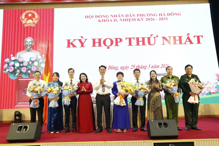 HĐND phường Hà Đông khóa II, nhiệm kỳ 2026–2031 tổ chức thành công Kỳ họp thứ nhất- Ảnh 9.