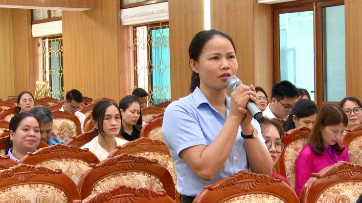 UBND XÃ THƯ LÂM TỔ CHỨC HỘI NGHỊ CÁN BỘ, CÔNG CHỨC, VIÊN CHỨC, NGƯỜI LAO ĐỘNG NĂM 2026- Ảnh 8.