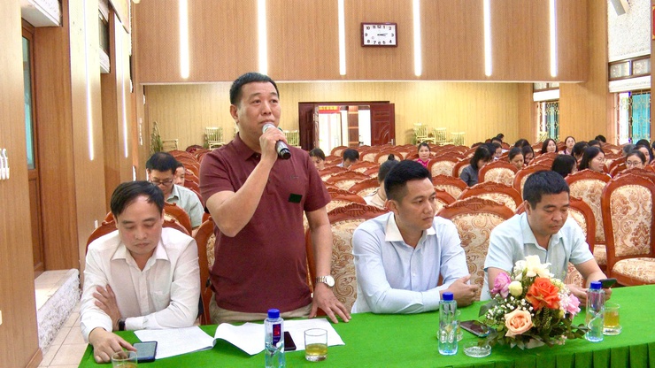 UBND XÃ THƯ LÂM TỔ CHỨC HỘI NGHỊ CÁN BỘ, CÔNG CHỨC, VIÊN CHỨC, NGƯỜI LAO ĐỘNG NĂM 2026- Ảnh 9.