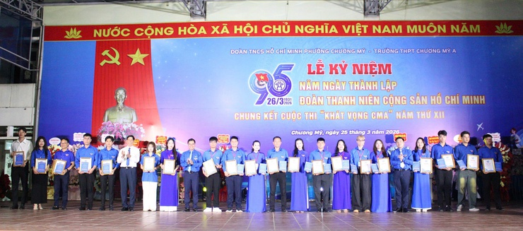 Đoàn thanh niên phường Chương Mỹ tổ chức Lễ kỷ niệm 95 năm Ngày thành lập Đoàn TNCS Hồ Chí Minh- Ảnh 17.