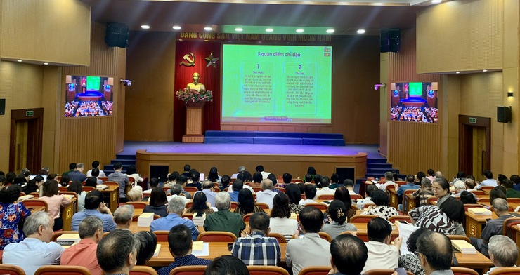 Đảng ủy phường Thanh Xuân tổ chức Hội nghị trực tuyến quán triệt Nghị quyết 02-NQ/TW, ngày 17/3/2026 của Bộ Chính trị- Ảnh 1.