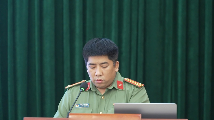 CÔNG AN XÃ THƯ LÂM TỔ CHỨC LỄ KHAI GIẢNG LỚP TẬP HUẤN KỸ NĂNG BẢO ĐẢM TTATGT ĐỐI VỚI LỰC LƯỢNG THAM GIA BẢO VỆ AN NINH, TRẬT TỰ Ở CƠ SỞ- Ảnh 8.