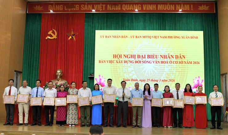 Xuân Đỉnh: Đồng thuận cao thông qua Nghị quyết xây dựng đời sống văn hóa năm 2026- Ảnh 8.