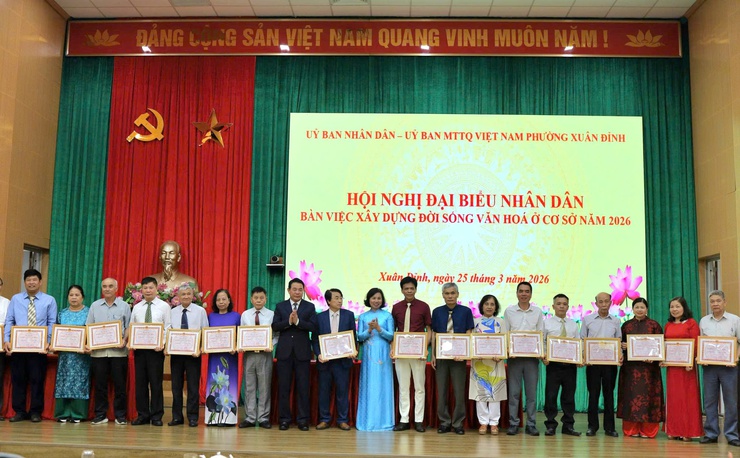 Xuân Đỉnh: Đồng thuận cao thông qua Nghị quyết xây dựng đời sống văn hóa năm 2026- Ảnh 7.