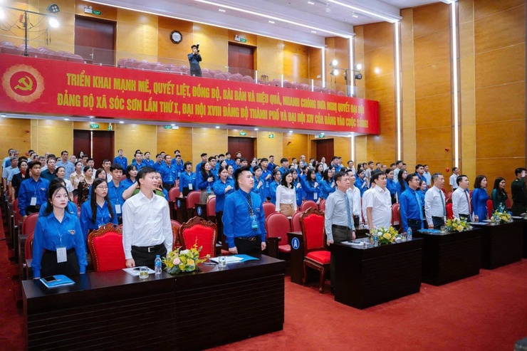ĐẠI HỘI ĐẠI BIỂU HỘI LIÊN HIỆP THANH NIÊN VIỆT NAM XÃ SÓC SƠN LẦN THỨ I, NHIỆM KỲ 2026 – 2029 THÀNH CÔNG TỐT ĐẸP- Ảnh 2.