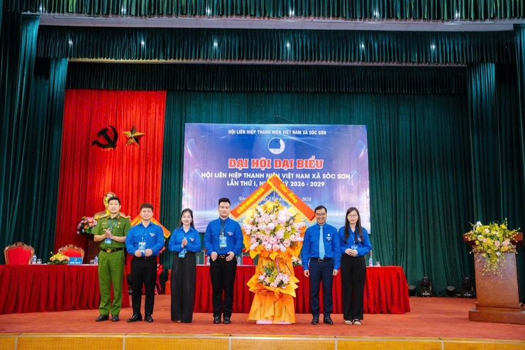 ĐẠI HỘI ĐẠI BIỂU HỘI LIÊN HIỆP THANH NIÊN VIỆT NAM XÃ SÓC SƠN LẦN THỨ I, NHIỆM KỲ 2026 – 2029 THÀNH CÔNG TỐT ĐẸP- Ảnh 7.