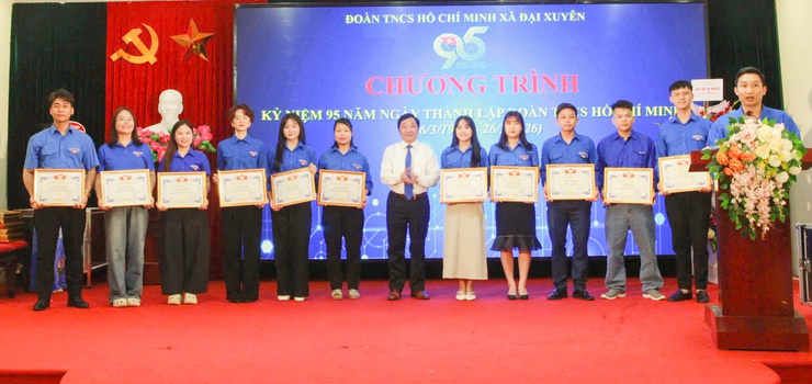 Đoàn thanh niên xã Đại Xuyên kỷ niệm 95 năm thành lập Đoàn TNCS Hồ Chí Minh (26/3/1931 – 26/3/2026)- Ảnh 3.