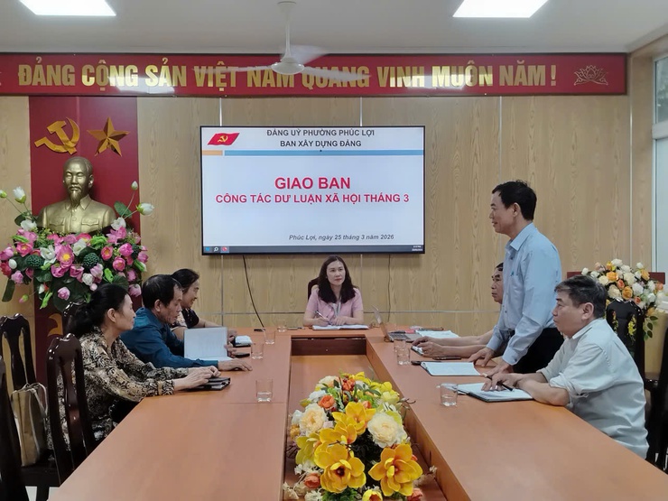 Giao ban Dư luận xã hội định kỳ tháng 3/2026- Ảnh 1.