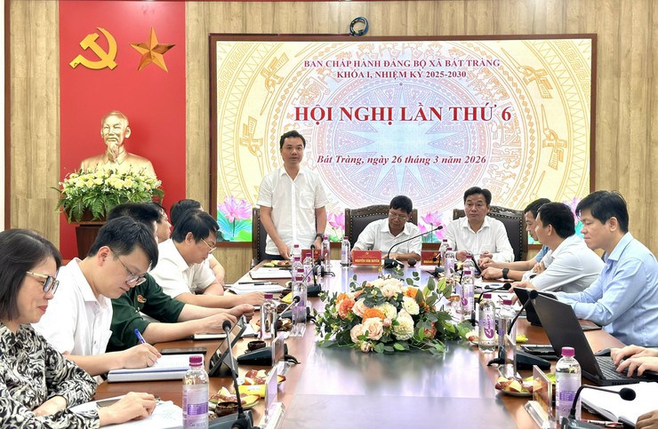 Đảng bộ xã Bát Tràng: Tập trung nguồn lực, bứt phá thực hiện các mục tiêu tăng trưởng- Ảnh 1.