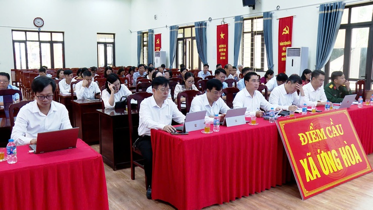 XÃ ỨNG HOÀ HỌC TẬP, QUÁN TRIỆT NGHỊ QUYẾT SỐ 02 -NQ/TW CỦA BỘ CHÍNH TRỊ VỀ XÂY DỰNG VÀ PHÁT TRIỂN THỦ ĐÔ HÀ NỘI.- Ảnh 3.