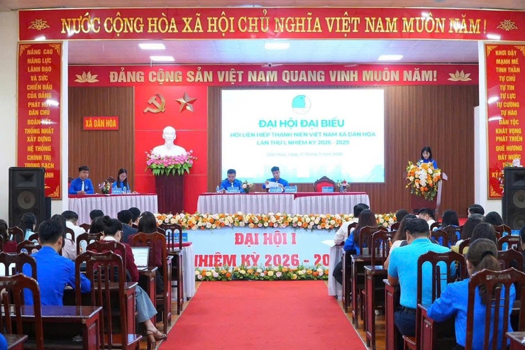 ĐẠI HỘI HỘI LIÊN HIỆP THANH NIÊN VIỆT NAM XÃ DÂN HOÀ LẦN THỨ I, NHIỆM KỲ 2026–2029 THÀNH CÔNG TỐT ĐẸP - Ảnh 10.