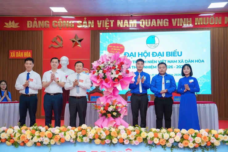 ĐẠI HỘI HỘI LIÊN HIỆP THANH NIÊN VIỆT NAM XÃ DÂN HOÀ LẦN THỨ I, NHIỆM KỲ 2026–2029 THÀNH CÔNG TỐT ĐẸP - Ảnh 2.