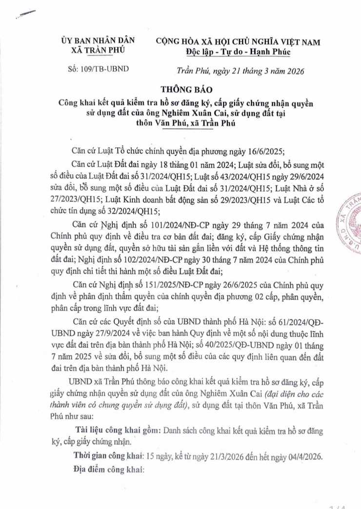 Thông Báo- Ảnh 1.