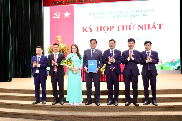 HĐND xã Thư Lâm tổ chức Kỳ họp thứ Nhất khóa II, nhiệm kỳ 2026–2031- Ảnh 16.