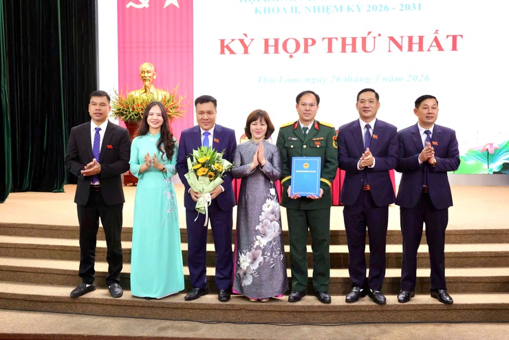 HĐND xã Thư Lâm tổ chức Kỳ họp thứ Nhất khóa II, nhiệm kỳ 2026–2031- Ảnh 18.