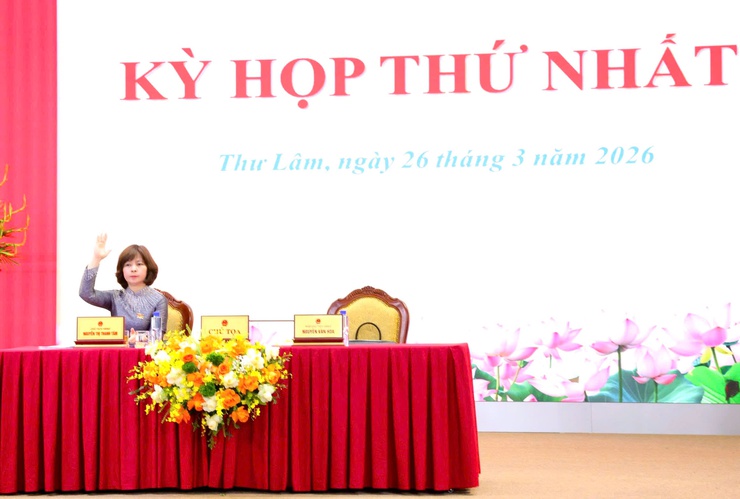 HĐND xã Thư Lâm tổ chức Kỳ họp thứ Nhất khóa II, nhiệm kỳ 2026–2031- Ảnh 12.